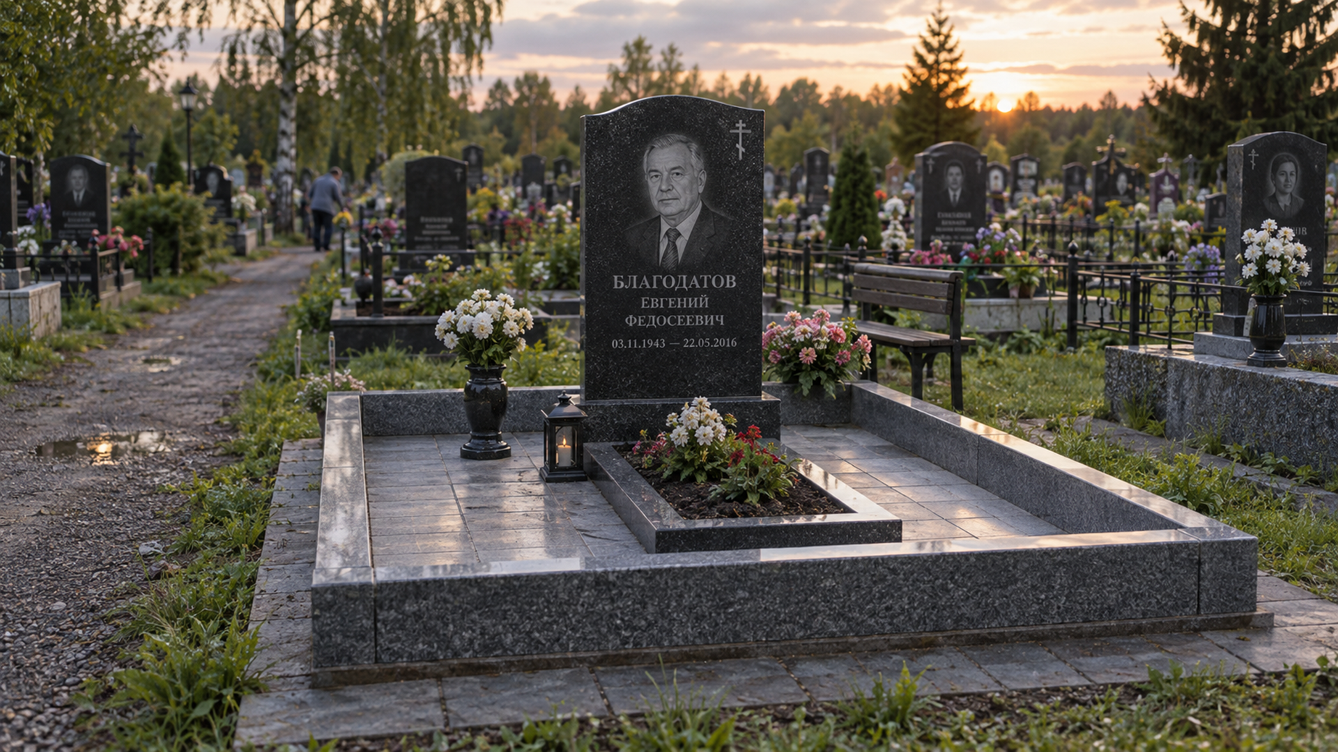 Гранитный цоколь