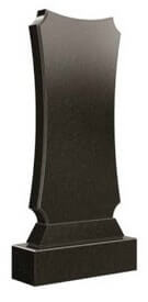 Модель памятника №13 вертикальный, современный, прямоугольный, мужской